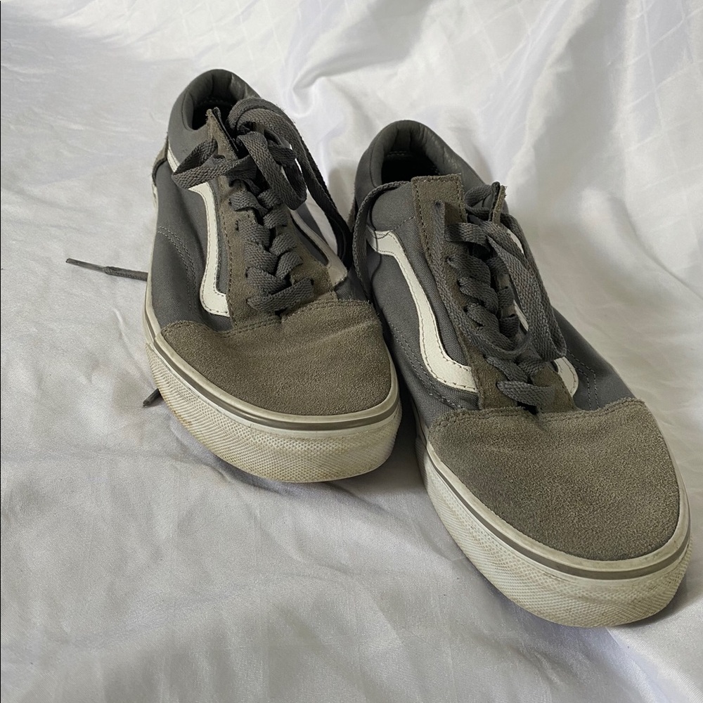 Vans Grey Old Skool Suede